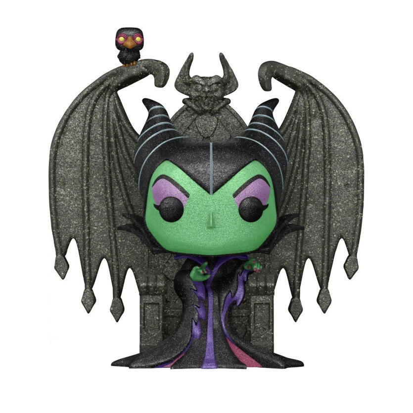 Disney POP! Deluxe Villains Vinyl Figure Maleficent on Throne (DGLT) 9 cm