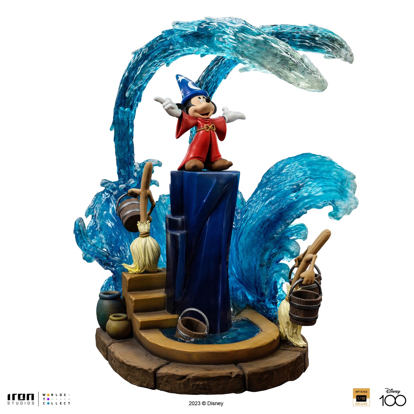 Disney Art Scale Deluxe Statue 1/10 Mickey Fantasia Deluxe 51 cm