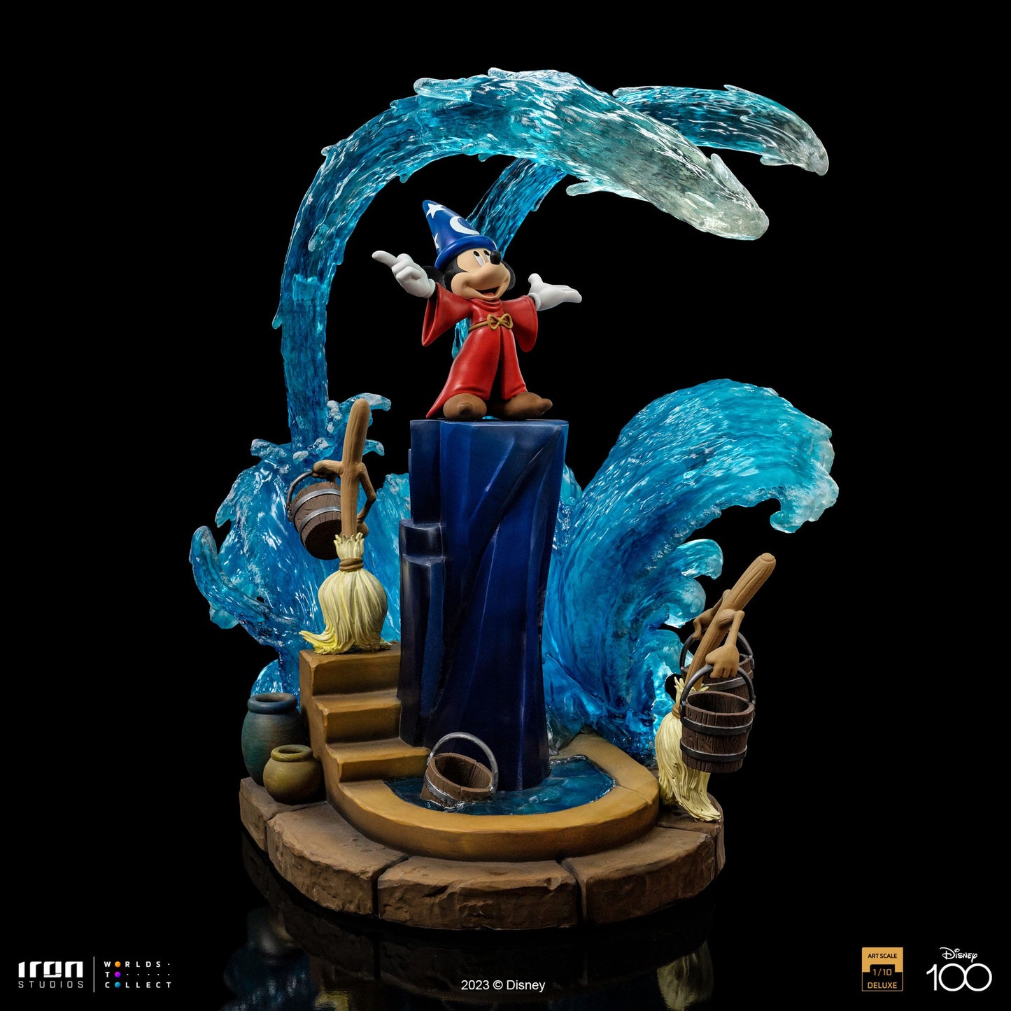 Disney Art Scale Deluxe Statue 1/10 Mickey Fantasia Deluxe 51 cm