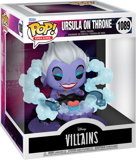 Disney POP! Deluxe Villains Vinyl Figure Ursula on Throne 9 cm