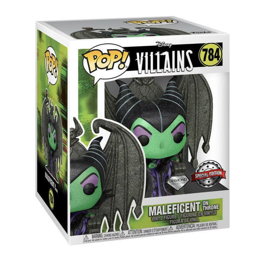 Disney POP! Deluxe Villains Vinyl Figure Maleficent on Throne (DGLT) 9 cm